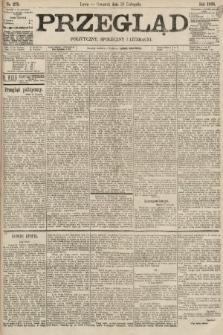Przegląd polityczny, społeczny i literacki. 1895, nr 275