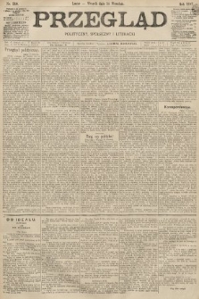 Przegląd polityczny, społeczny i literacki. 1897, nr 210