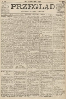Przegląd polityczny, społeczny i literacki. 1897, nr 276