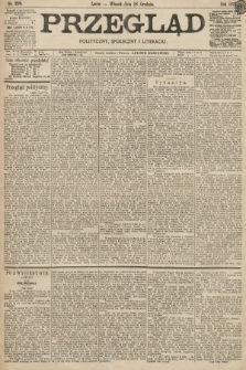 Przegląd polityczny, społeczny i literacki. 1897, nr 296