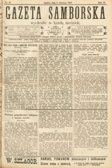 Gazeta Samborska. 1906, nr 14