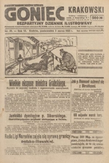 Goniec Krakowski : bezpartyjny dziennik popularny. 1923, nr 38