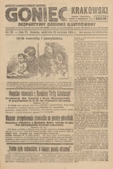 Goniec Krakowski : bezpartyjny dziennik popularny. 1923, nr 83