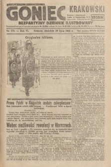 Goniec Krakowski : bezpartyjny dziennik popularny. 1923, nr 178