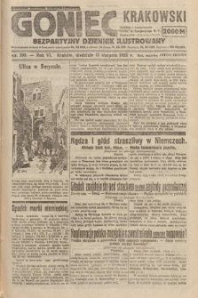 Goniec Krakowski : bezpartyjny dziennik popularny. 1923, nr 190