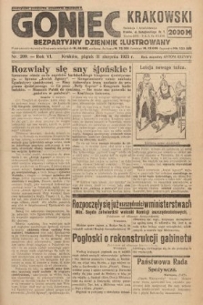 Goniec Krakowski : bezpartyjny dziennik popularny. 1923, nr 209