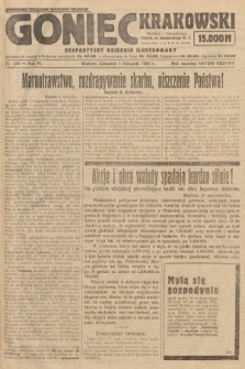 Goniec Krakowski : bezpartyjny dziennik popularny. 1923, nr 270
