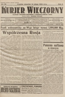 Kurjer Wieczorny : poświęcony sprawom ekonomicznym, giełdowym i politycznym. 1924, nr 36