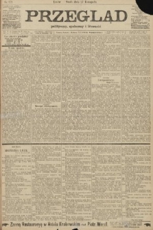 Przegląd polityczny, społeczny i literacki. 1907, nr 273