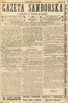 Gazeta Samborska. 1906, nr 28