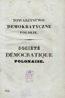 Towarzystwo Demokratyczne Polskie