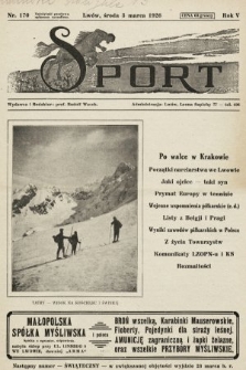 Sport. 1926, nr 170