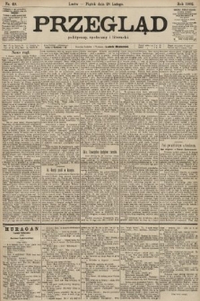 Przegląd polityczny, społeczny i literacki. 1902, nr 49