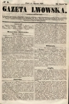 Gazeta Lwowska. 1856, nr 9