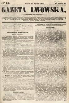 Gazeta Lwowska. 1856, nr 24