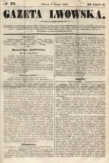 Gazeta Lwowska. 1856, nr 29