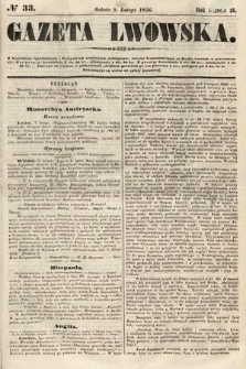 Gazeta Lwowska. 1856, nr 33