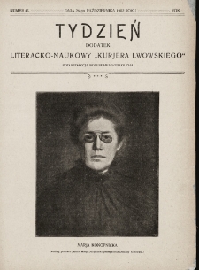 Tydzień : dodatek literacko-naukowy „Kurjera Lwowskiego”. 1902, nr 43