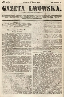 Gazeta Lwowska. 1856, nr 49