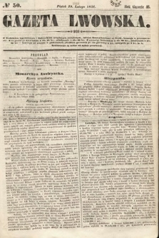 Gazeta Lwowska. 1856, nr 50