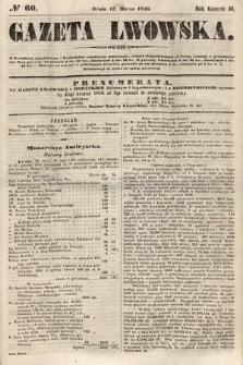 Gazeta Lwowska. 1856, nr 60