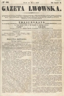Gazeta Lwowska. 1856, nr 66
