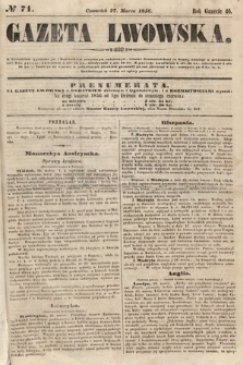 Gazeta Lwowska. 1856, nr 71