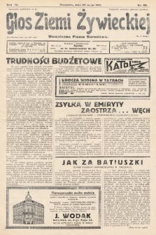 Głos Ziemi Żywieckiej : niezależne pismo narodowe. 1931, nr 24