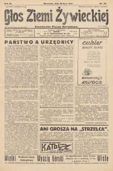 Głos Ziemi Żywieckiej : niezależne pismo narodowe. 1931, nr 32