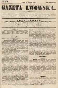 Gazeta Lwowska. 1856, nr 72