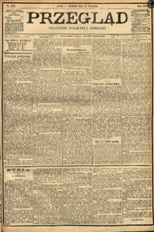 Przegląd polityczny, społeczny i literacki. 1898, nr 213
