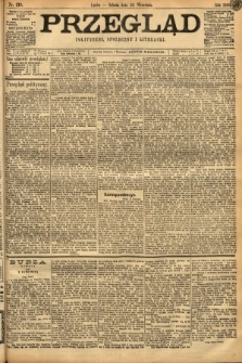 Przegląd polityczny, społeczny i literacki. 1898, nr 218