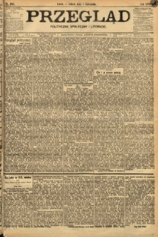 Przegląd polityczny, społeczny i literacki. 1898, nr 252