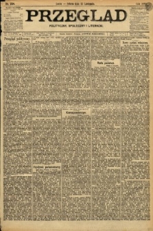 Przegląd polityczny, społeczny i literacki. 1898, nr 258