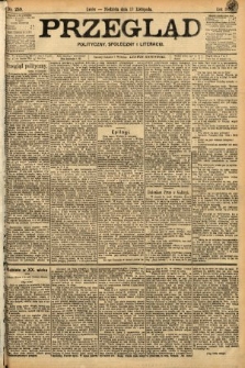 Przegląd polityczny, społeczny i literacki. 1898, nr 259