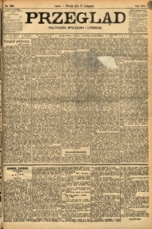 Przegląd polityczny, społeczny i literacki. 1898, nr 260