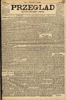 Przegląd polityczny, społeczny i literacki. 1898, nr 264