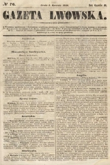 Gazeta Lwowska. 1856, nr 76