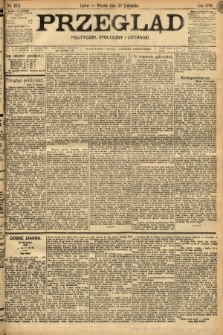 Przegląd polityczny, społeczny i literacki. 1898, nr 272
