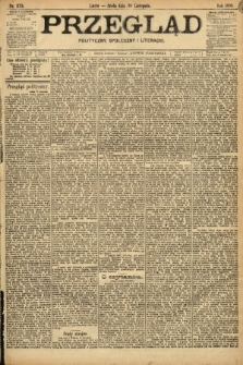 Przegląd polityczny, społeczny i literacki. 1898, nr 273