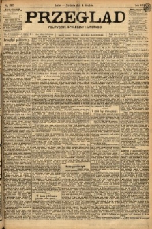 Przegląd polityczny, społeczny i literacki. 1898, nr 277