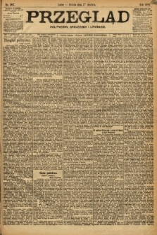 Przegląd polityczny, społeczny i literacki. 1898, nr 287