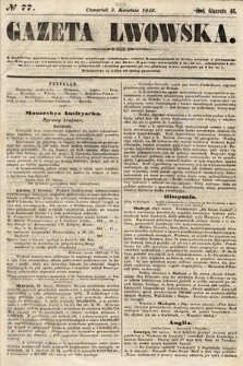 Gazeta Lwowska. 1856, nr 77