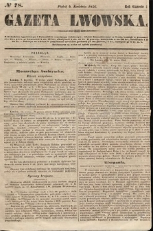 Gazeta Lwowska. 1856, nr 78