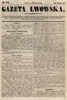 Gazeta Lwowska. 1856, nr 79