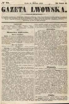 Gazeta Lwowska. 1856, nr 88