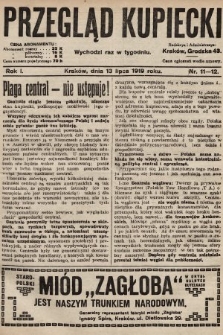 Przegląd Kupiecki. 1919, nr 11
