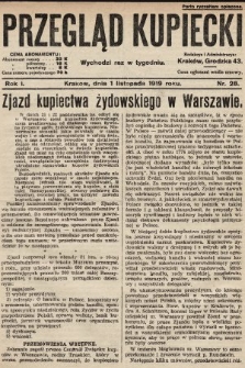 Przegląd Kupiecki. 1919, nr 28
