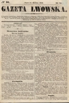 Gazeta Lwowska. 1856, nr 96