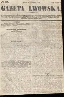 Gazeta Lwowska. 1856, nr 97